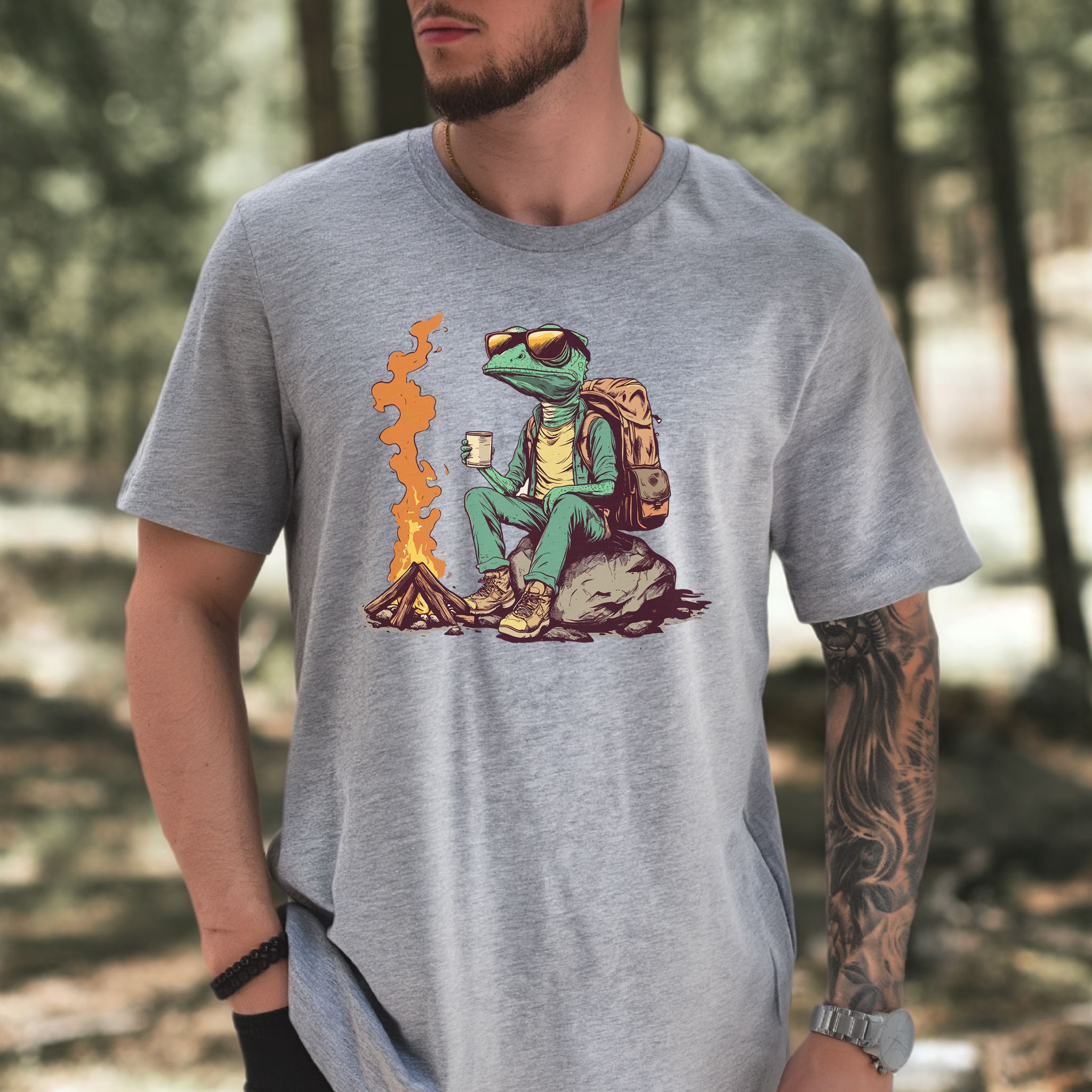 Campfire Chameleon T-Shirt