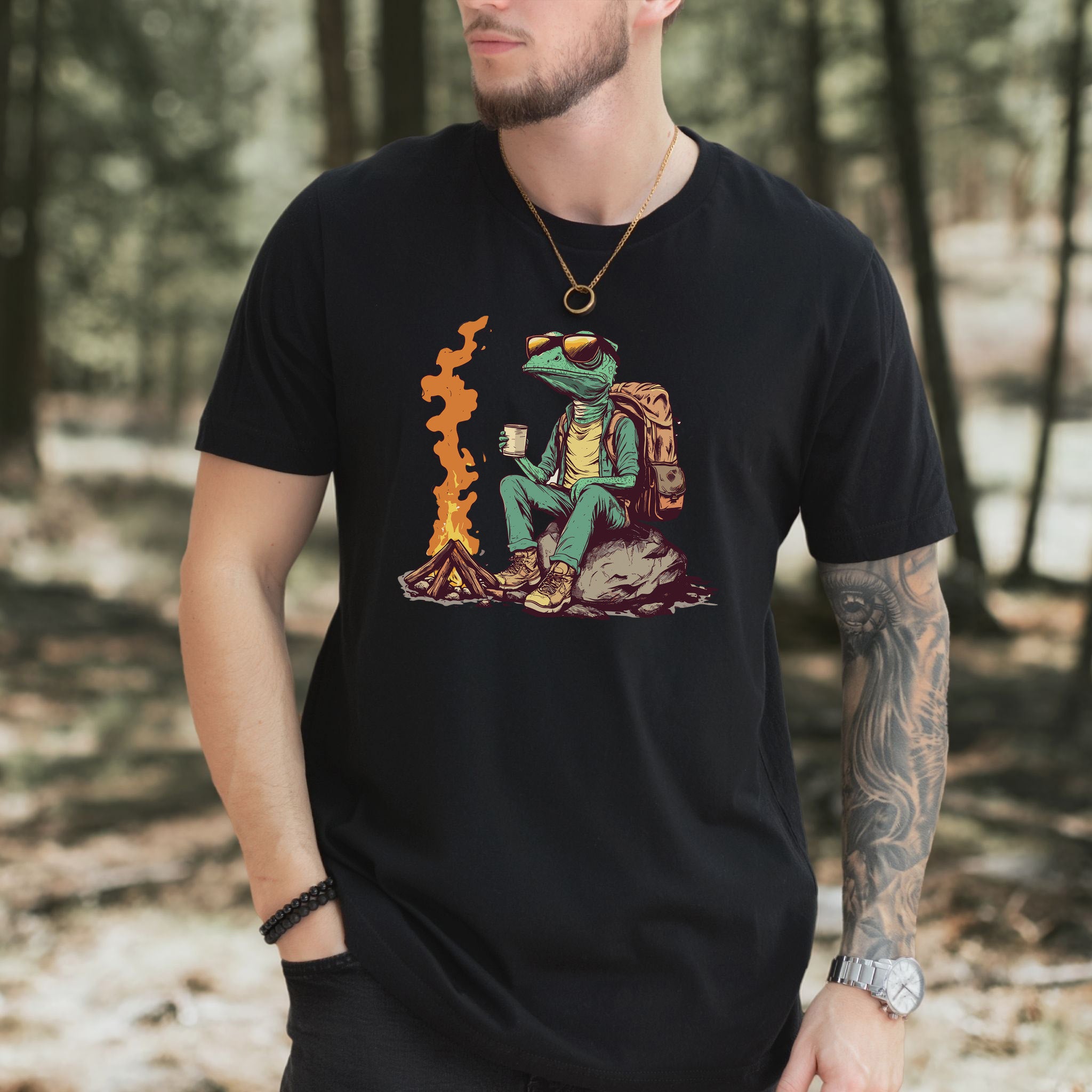 Campfire Chameleon T-Shirt