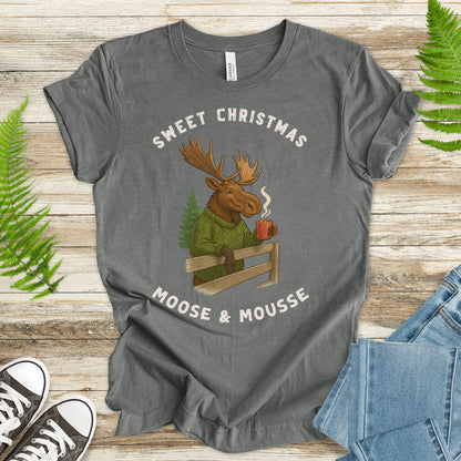 Sweet Christmas Moose T-Shirt – Funny Holiday Forest Gift Tee