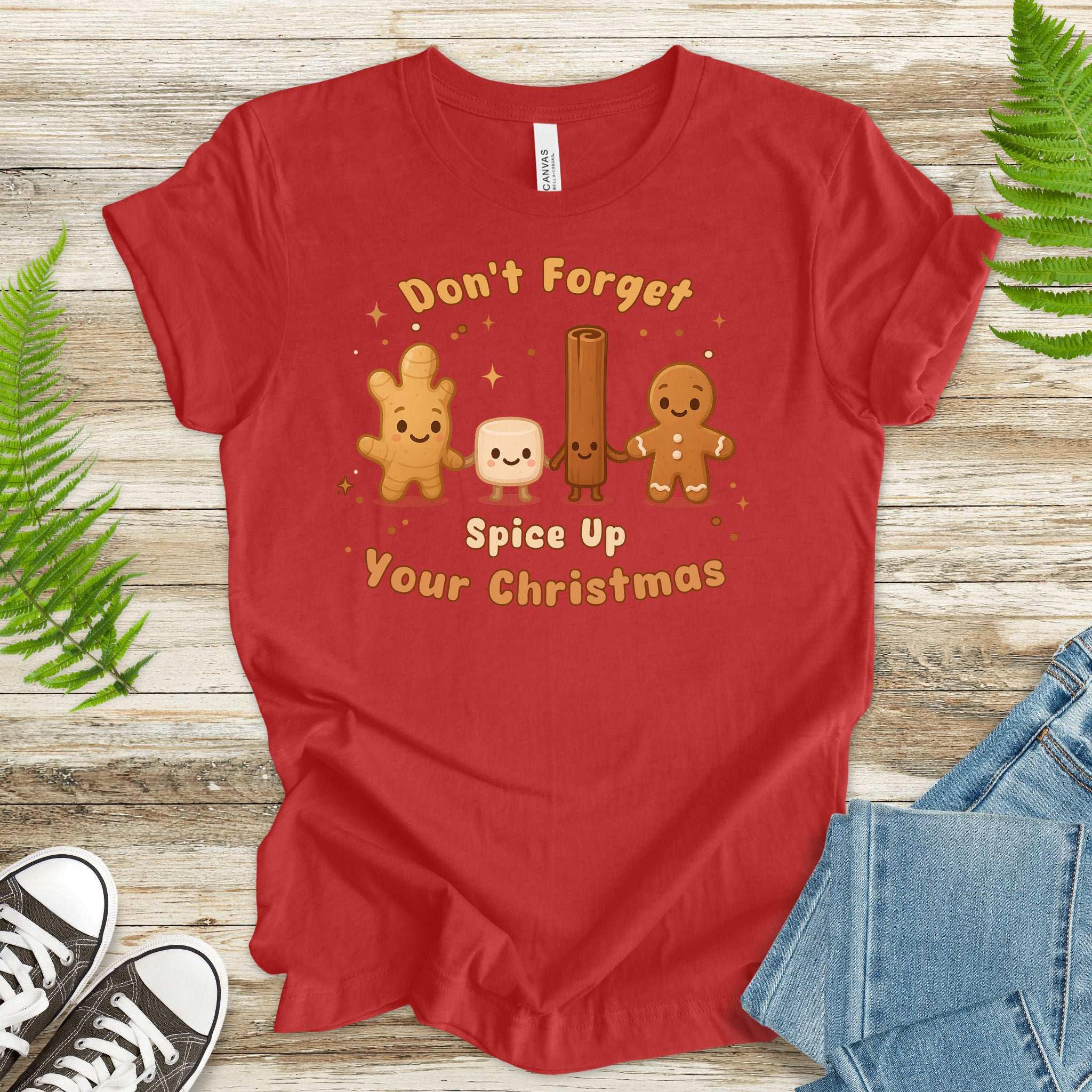 Sweet Holiday Squad T-Shirt – Funny Baking Spice Christmas Tee