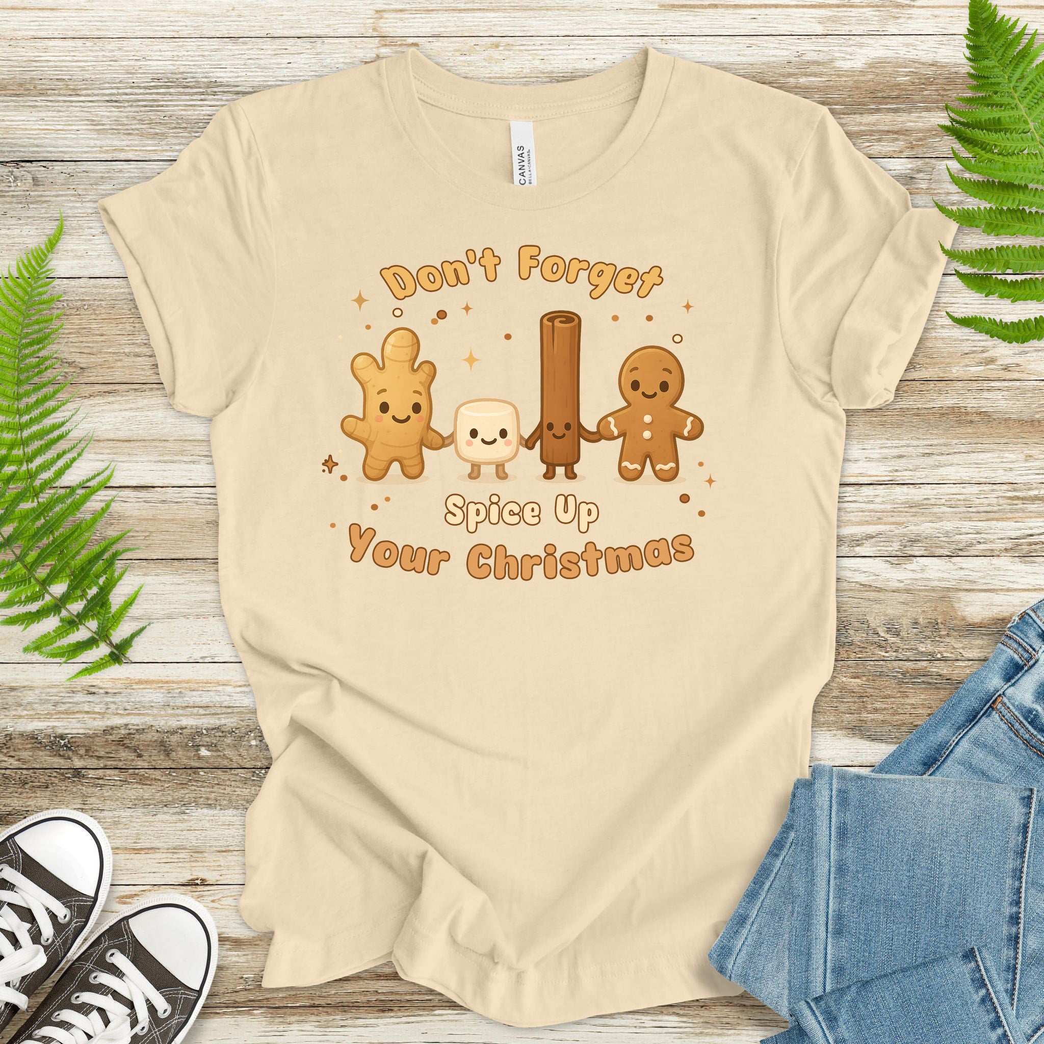 Sweet Holiday Squad T-Shirt – Funny Baking Spice Christmas Tee