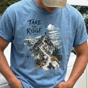 Take the Ridge Comfort Colors Shirt – Mountain Summit Hiking T-Shirt