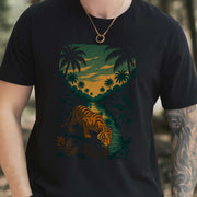 Tiger by Jungle River T-Shirt – Spirit Animal of Strength and Stillness