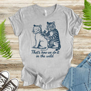 Tiger Tattoo T-Shirt – Funny Jungle Big Cat & Tattoo Artist Tee