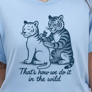 Tiger Tattoo T-Shirt – Funny Jungle Big Cat & Tattoo Artist Tee