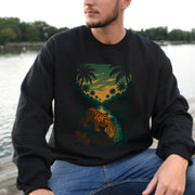 Tiger Spirit Animal Sweatshirt – Jungle Strength & Stillness Gift