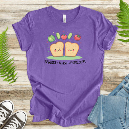 Toast & Veggies T-Shirt – A Weird but Wonderful Love Story - TShirtree