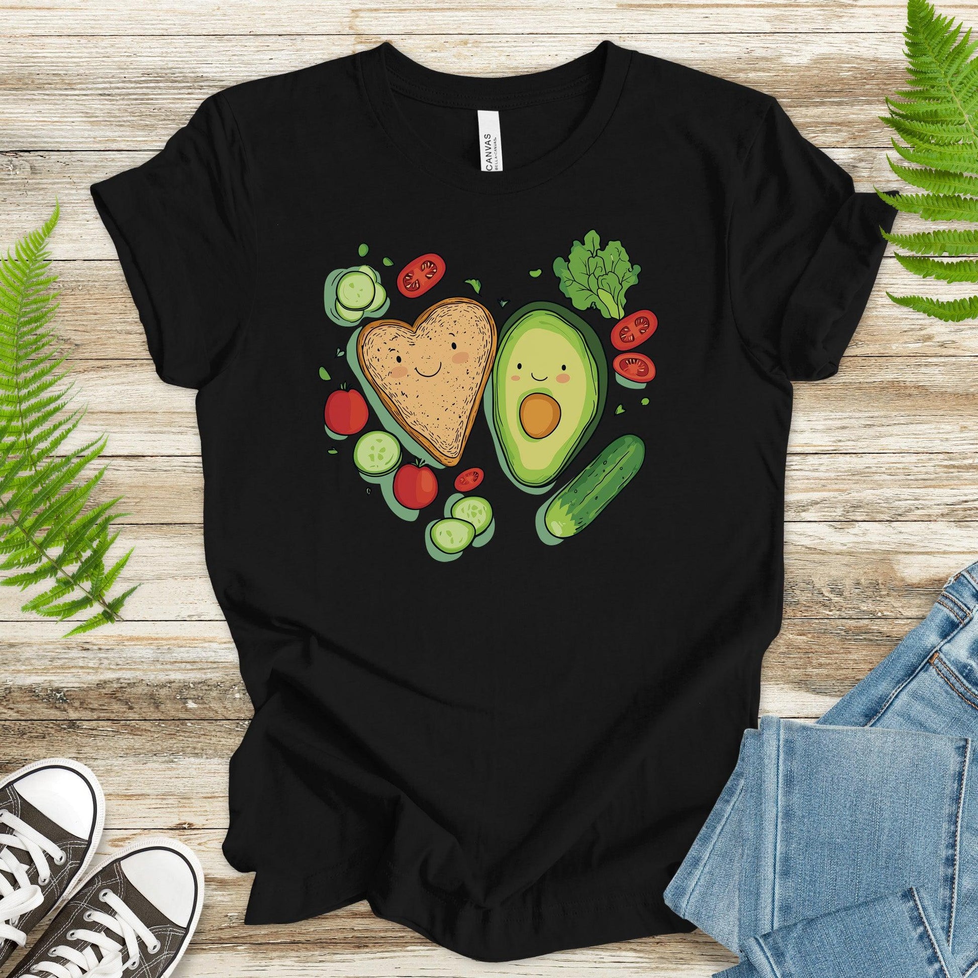 Avocado & Toast – The Breakfast Dream Team T-Shirt - TShirtree