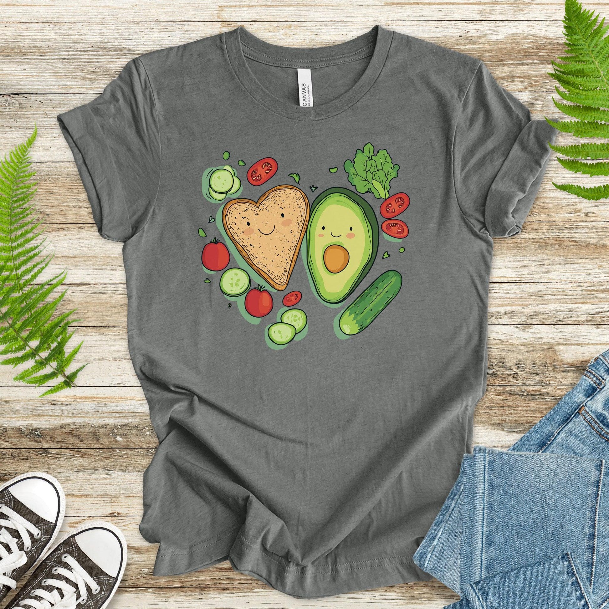 Avocado & Toast – The Breakfast Dream Team T-Shirt - TShirtree