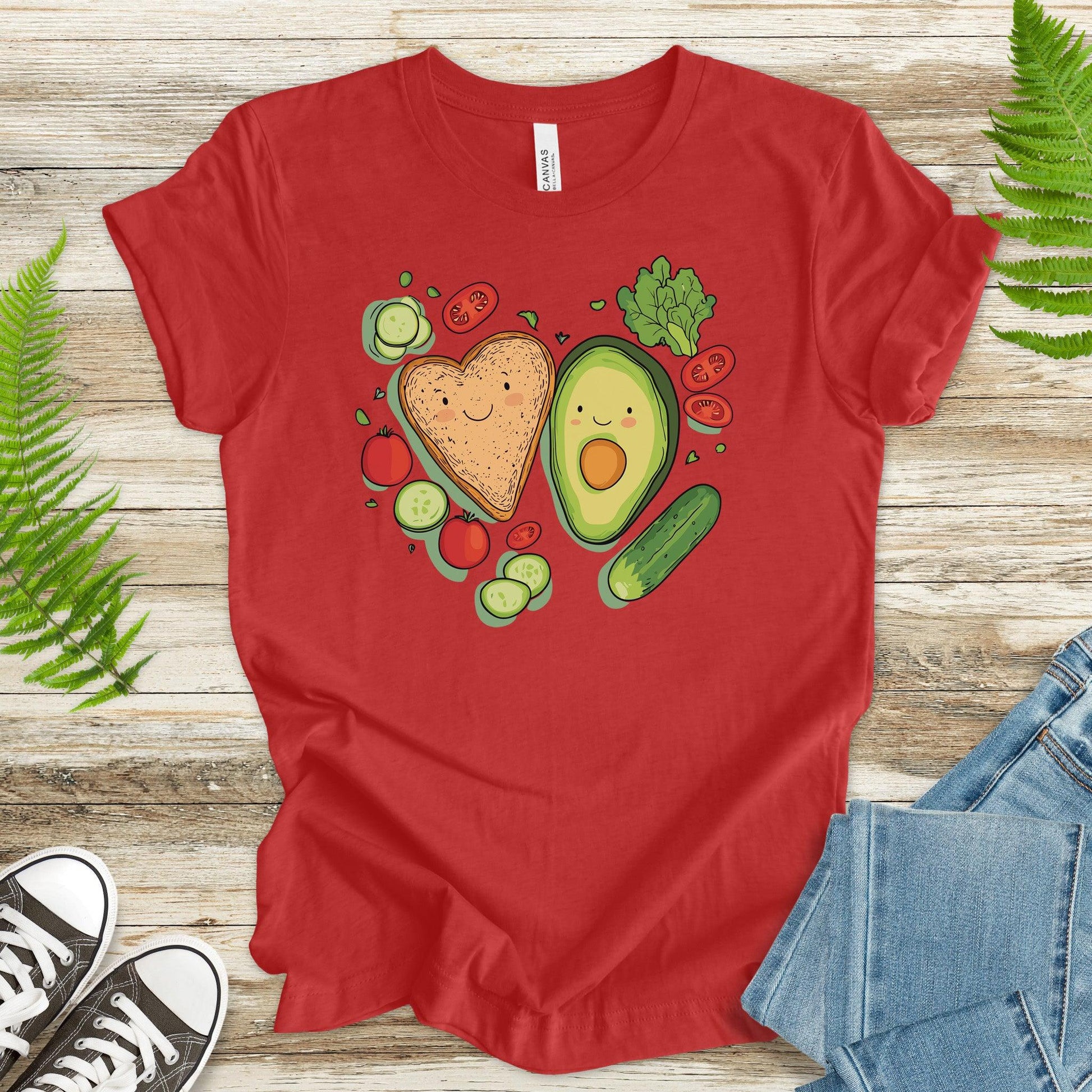 Avocado & Toast – The Breakfast Dream Team T-Shirt - TShirtree