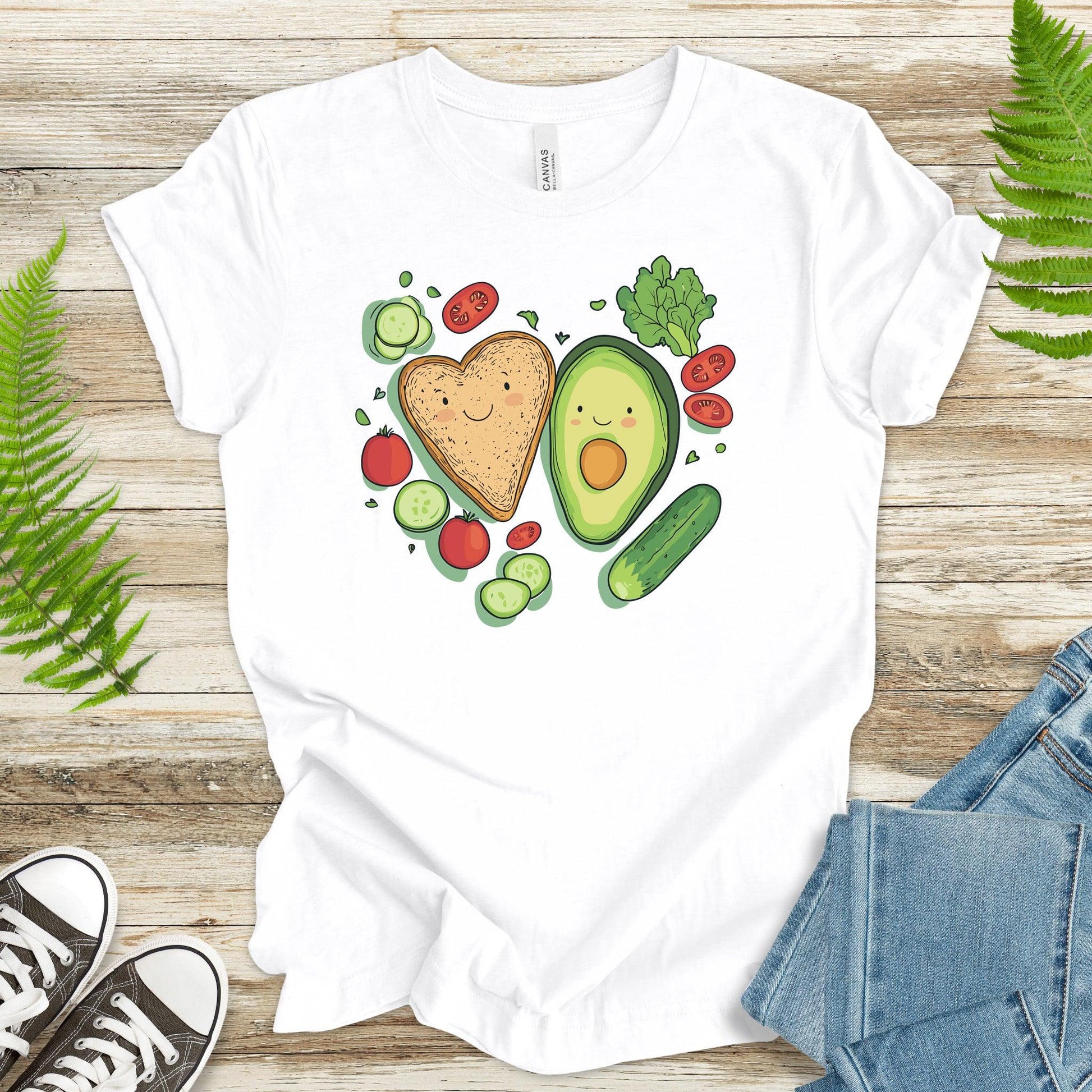 Avocado & Toast – The Breakfast Dream Team T-Shirt - TShirtree