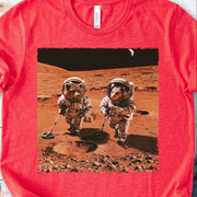 Trash Panda Astronauts Raccoon Possum Mars Explorer Gift T-Shirt