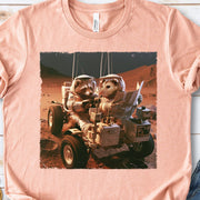 Trash Panda Mission Astronaut Raccoon Possum Space Adventure T-Shirt