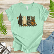 Trick-or-Cats T-Shirt – Cute Halloween Cat Costume Squad Tee