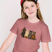 Trick-or-Cats Youth T-Shirt – Halloween Costume Cat Squad