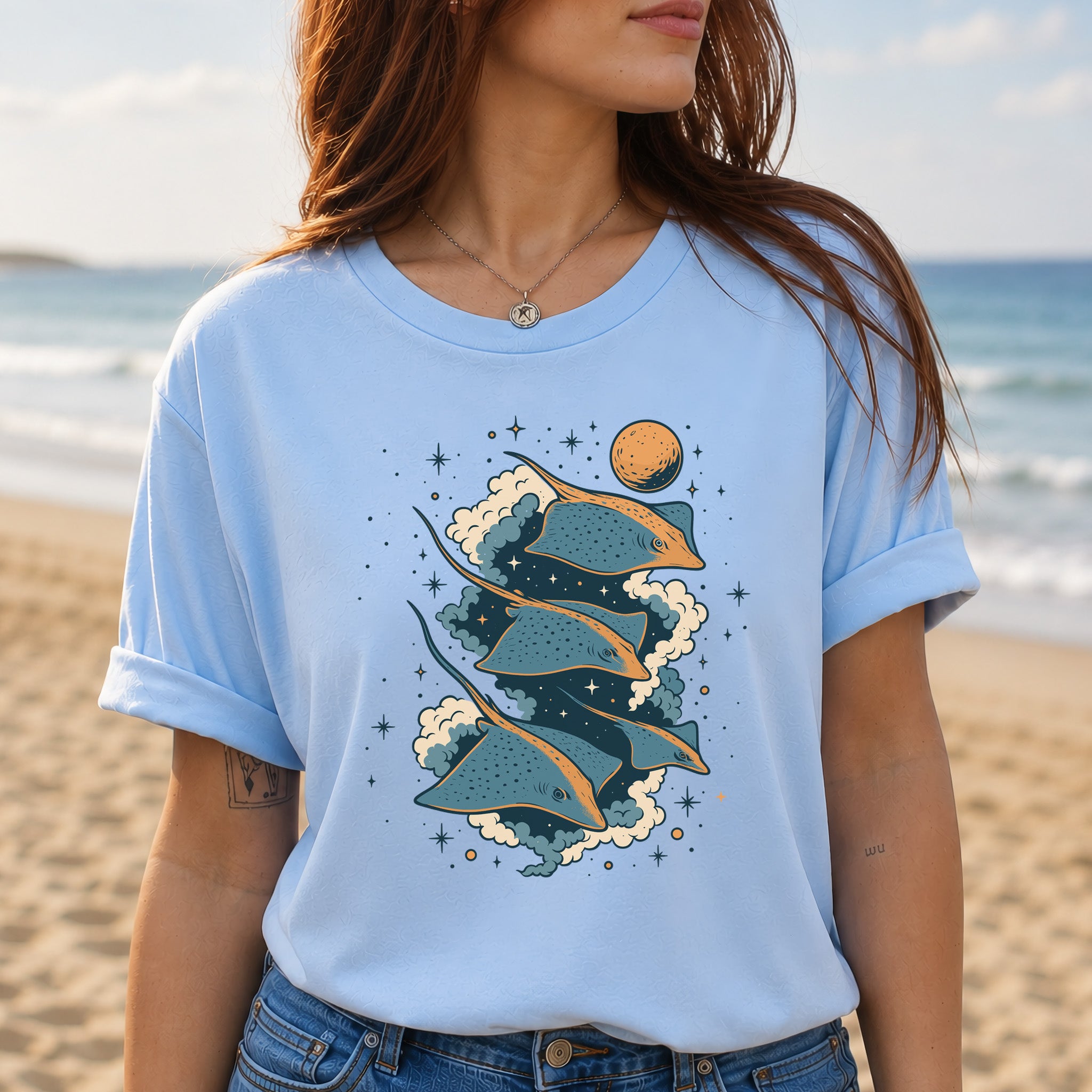 Space Trigons Fantasy T-Shirt