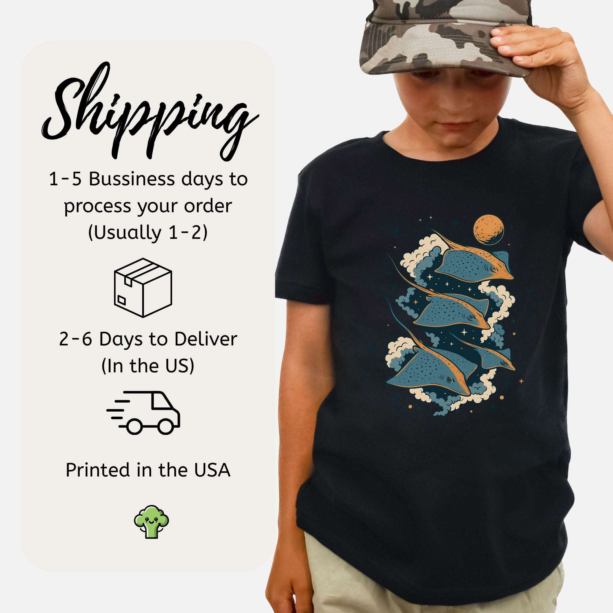 Space Trigons – Cosmic Glide Youth Tee