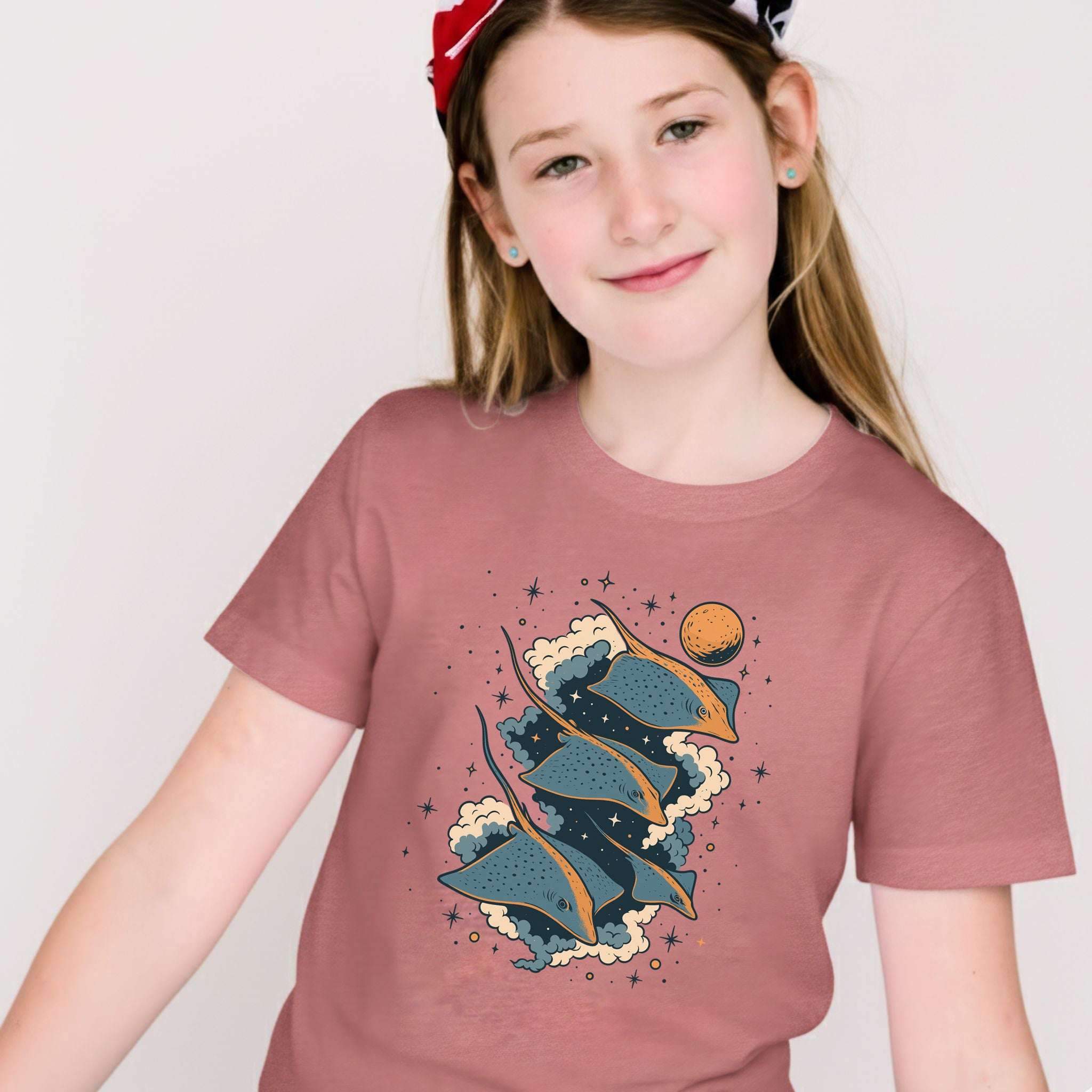 Space Trigons – Cosmic Glide Youth Tee