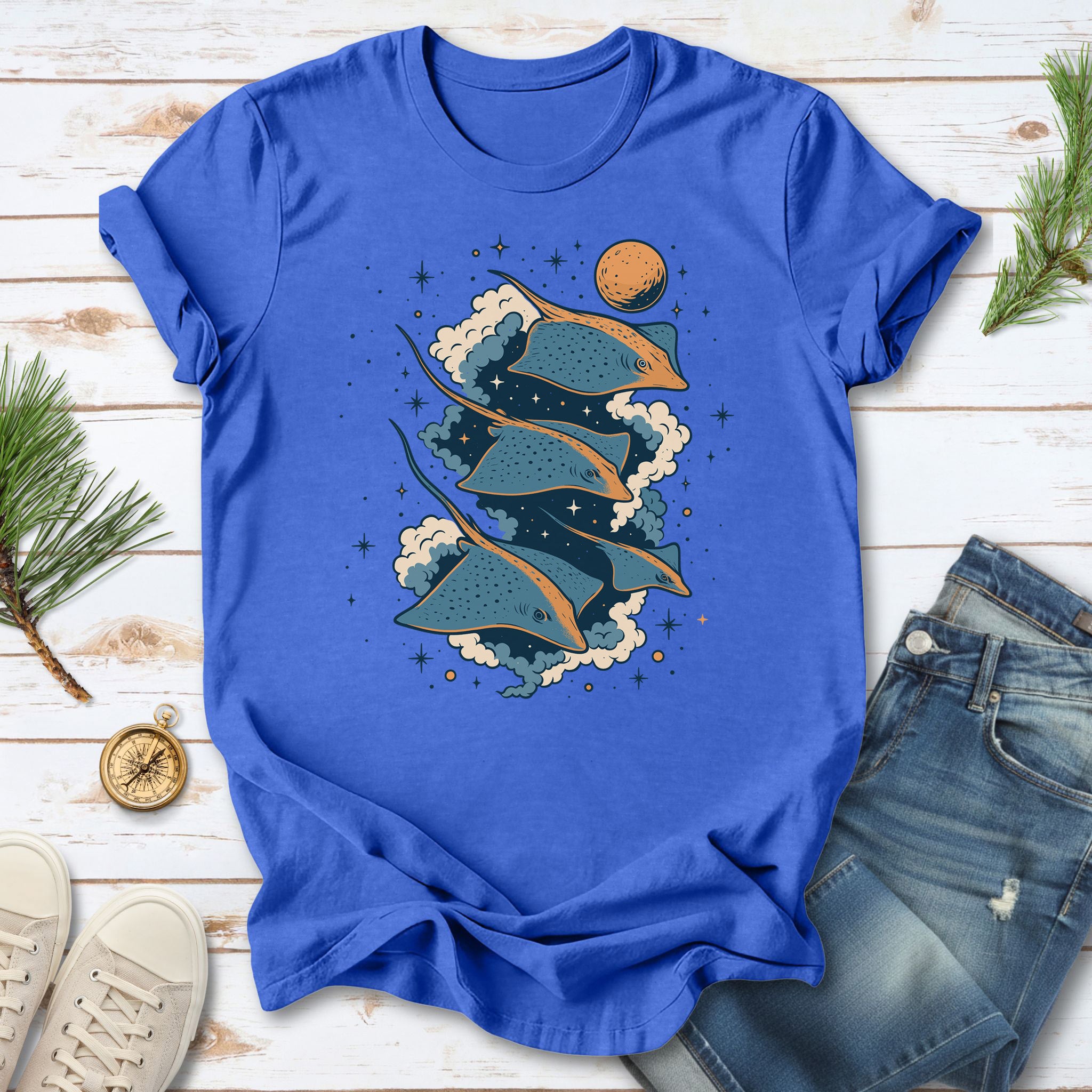 Space Trigons Fantasy T-Shirt
