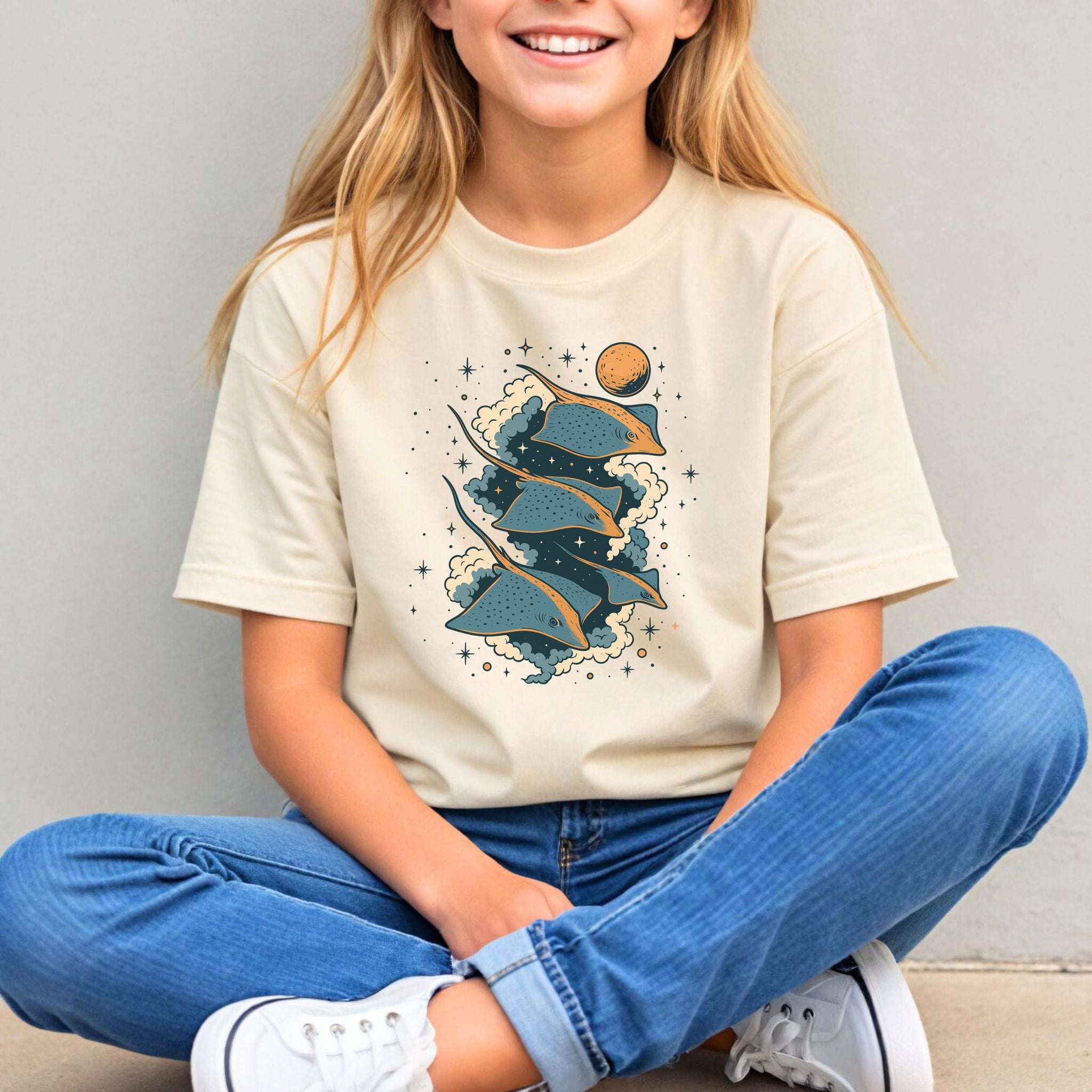 Space Trigons – Cosmic Glide Youth Tee