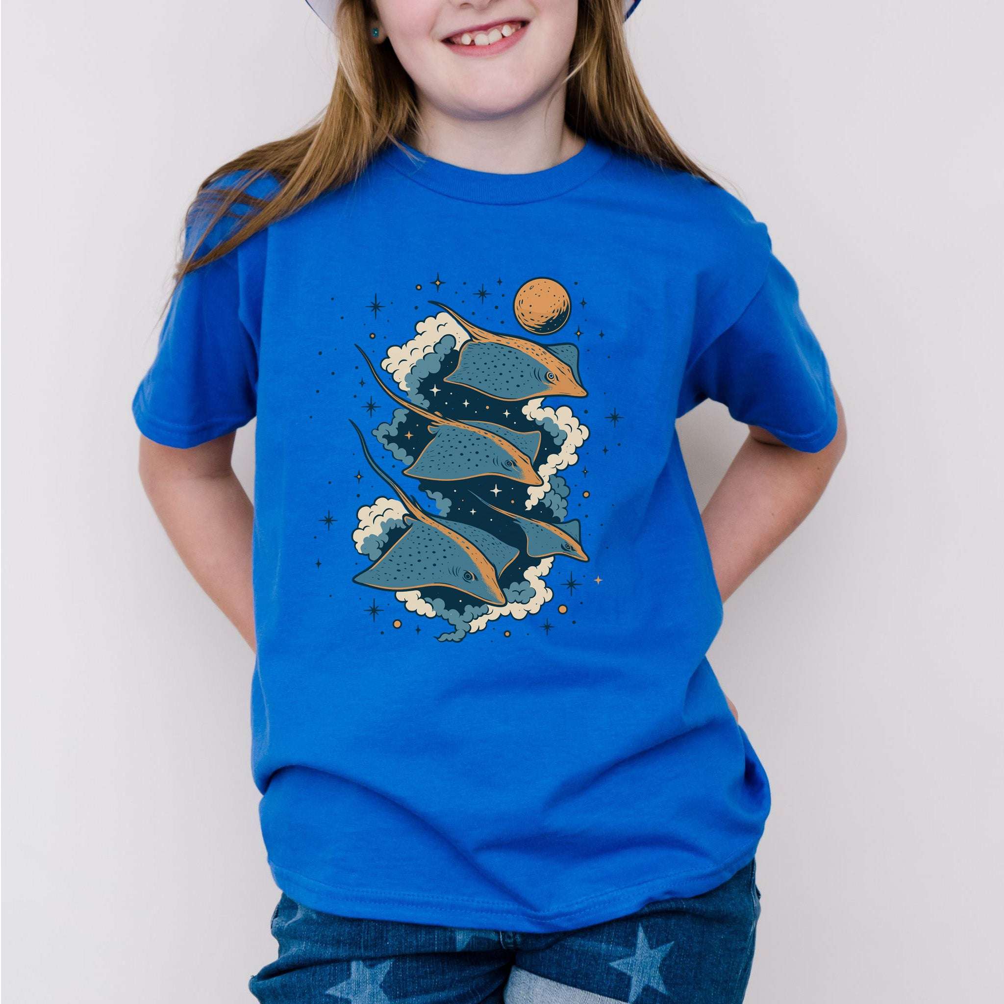 Space Trigons – Cosmic Glide Youth Tee