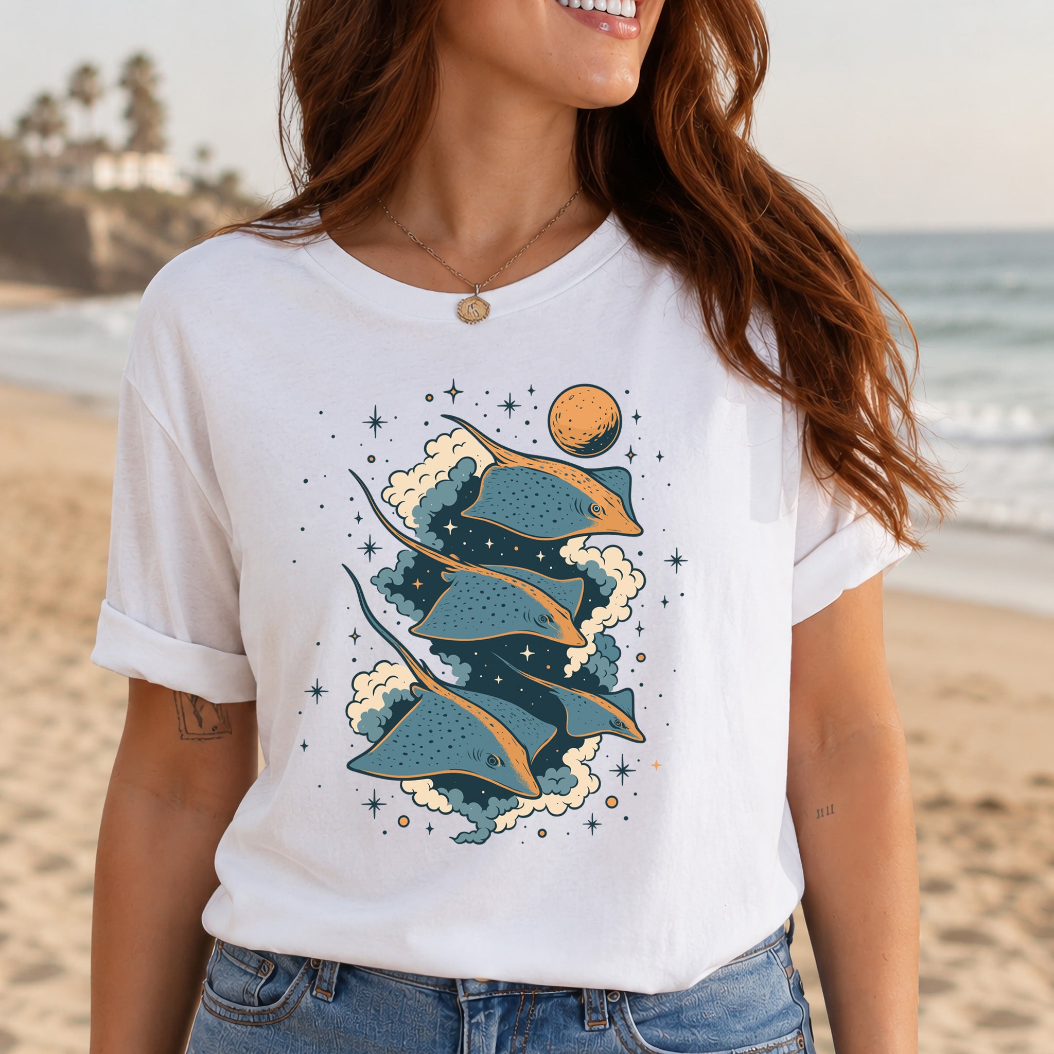 Space Trigons Fantasy T-Shirt