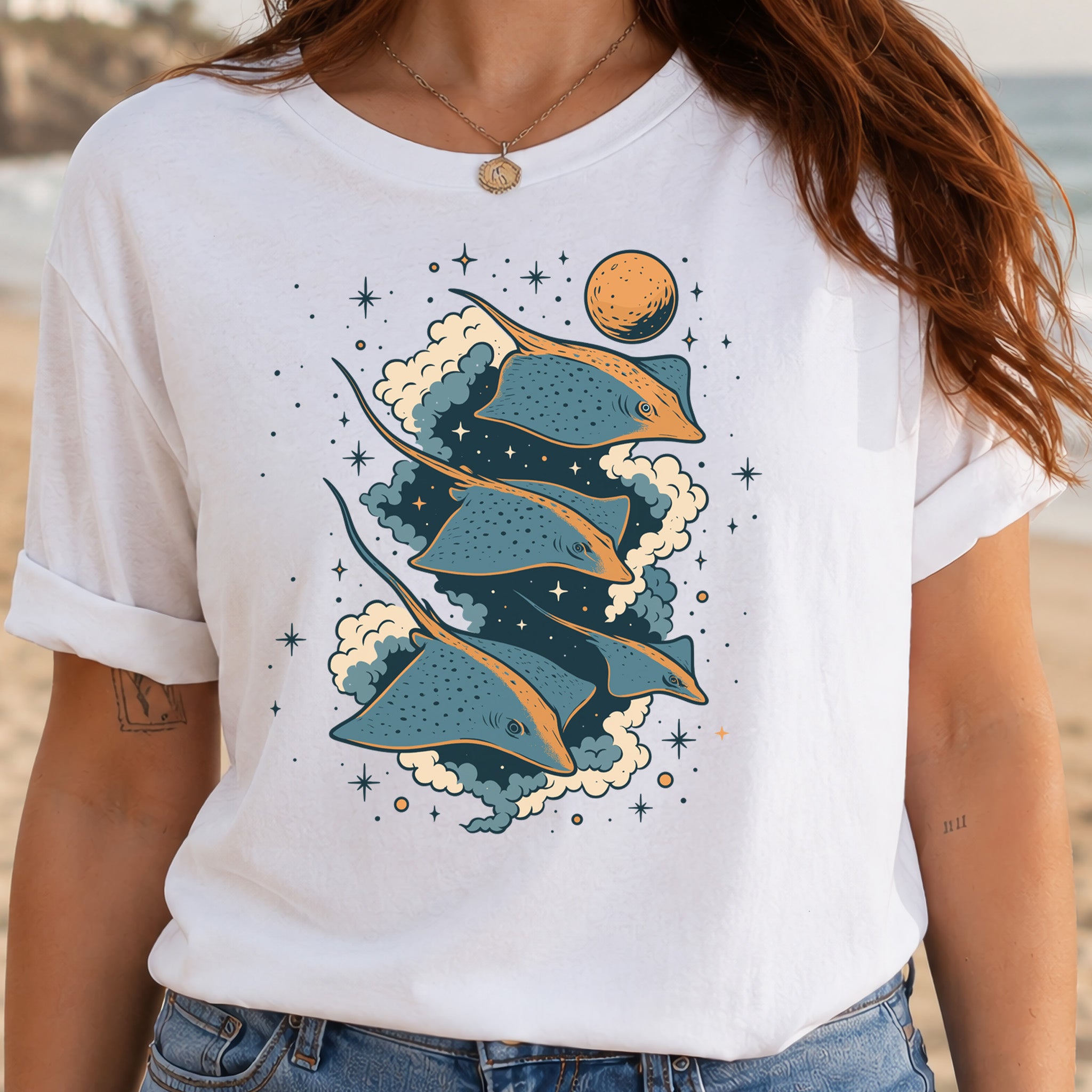 Space Trigons Fantasy T-Shirt