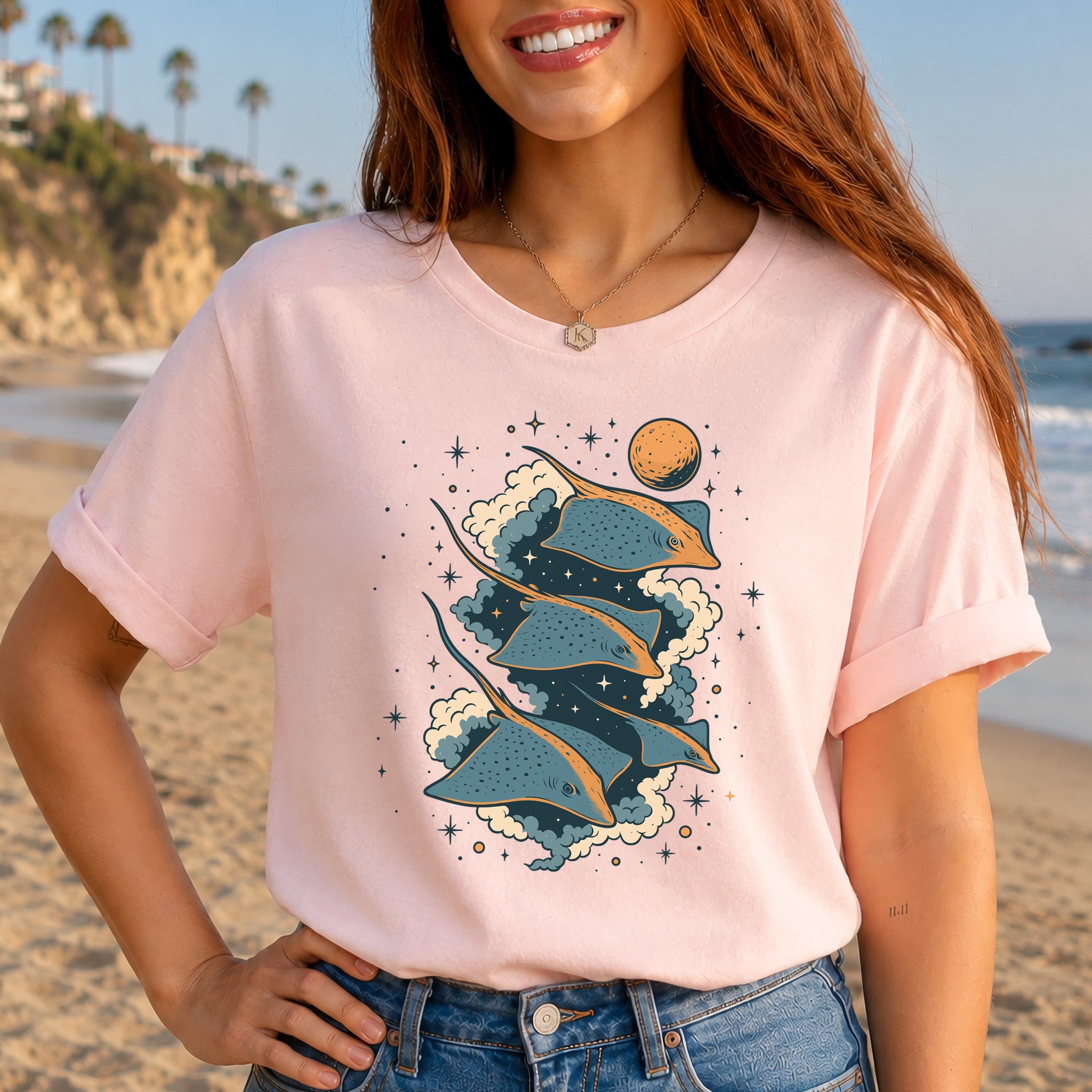 Space Trigons Fantasy T-Shirt