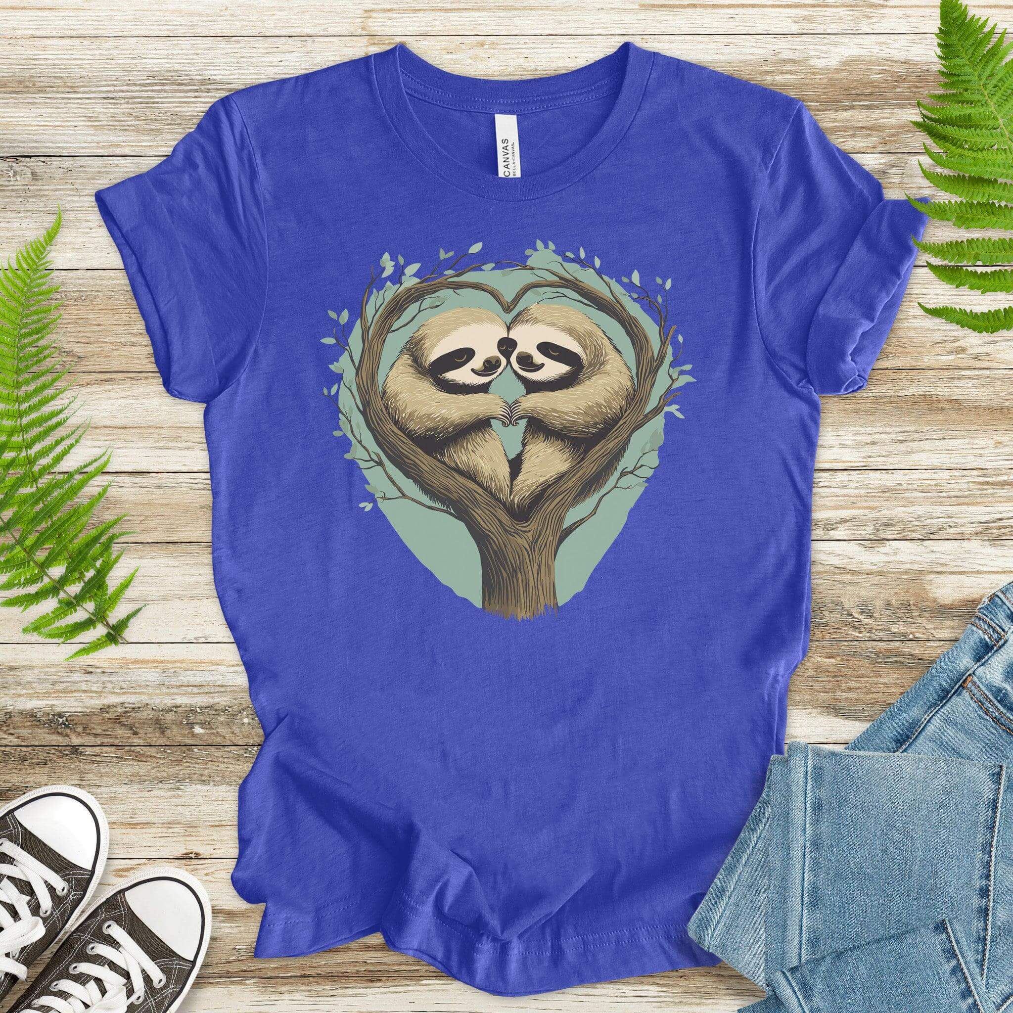 Sloth Love T-Shirt – Relax & Hang Out Together - TShirtree