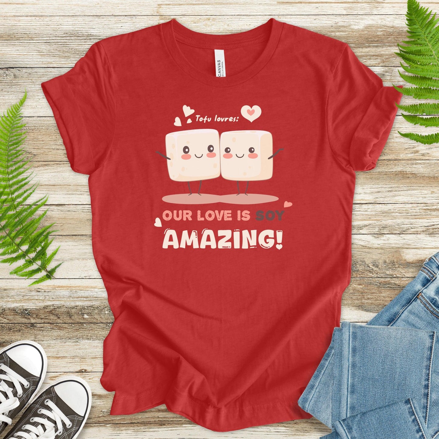 Our Love is Soy Amazing – Cute Tofu Couple T-Shirt - TShirtree