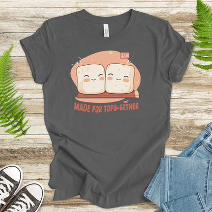 Made for Tofu-gether – Cute Tofu Couple T-Shirt - TShirtree