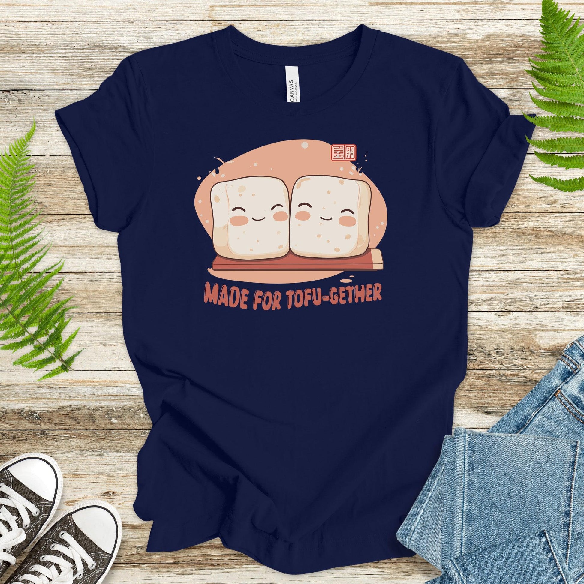 Made for Tofu-gether – Cute Tofu Couple T-Shirt - TShirtree