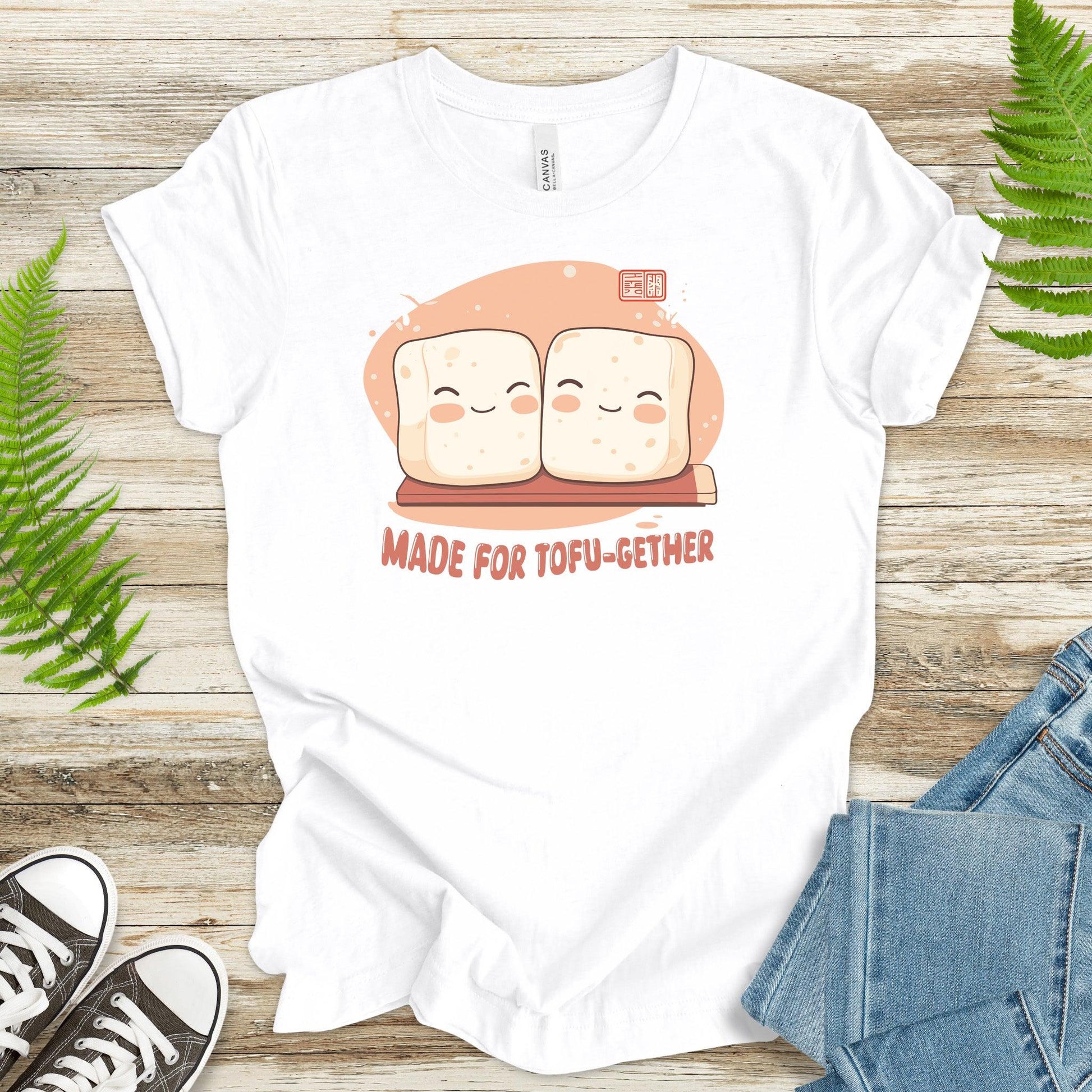 Made for Tofu-gether – Cute Tofu Couple T-Shirt - TShirtree