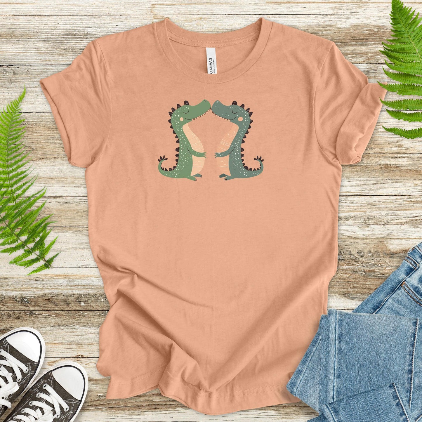 Crocodile Love: Snappy & Sweet Romance T-Shirt - TShirtree