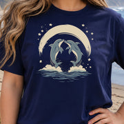 Dolphin Love T-Shirt – Celestial Ocean Romance