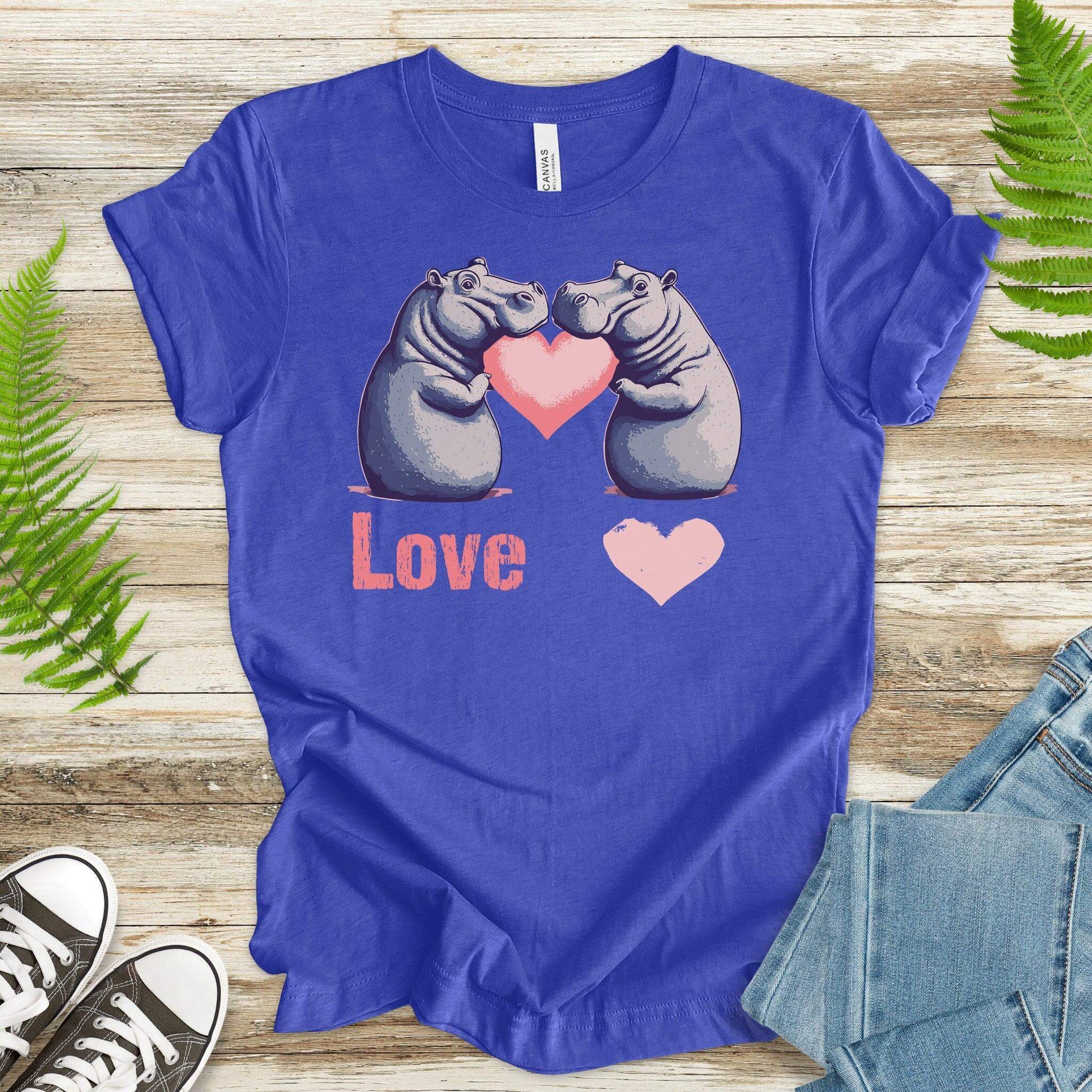 Loving Hippos T-Shirt - TShirtree