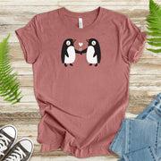 Waddle You Be Mine? Cute Penguin Love T-Shirt - TShirtree