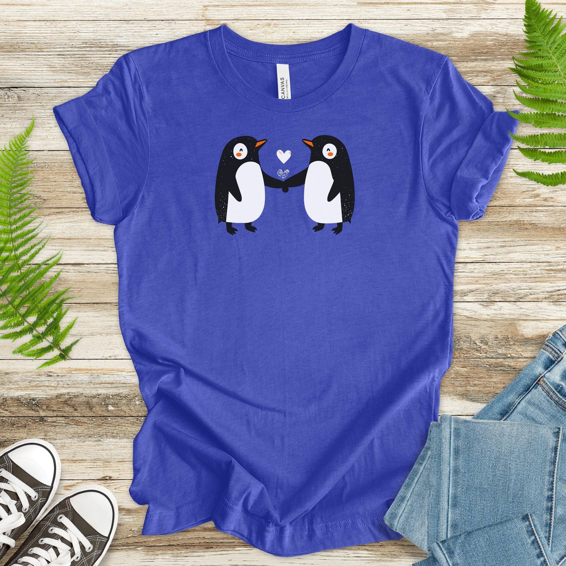 Waddle You Be Mine? Cute Penguin Love T-Shirt - TShirtree