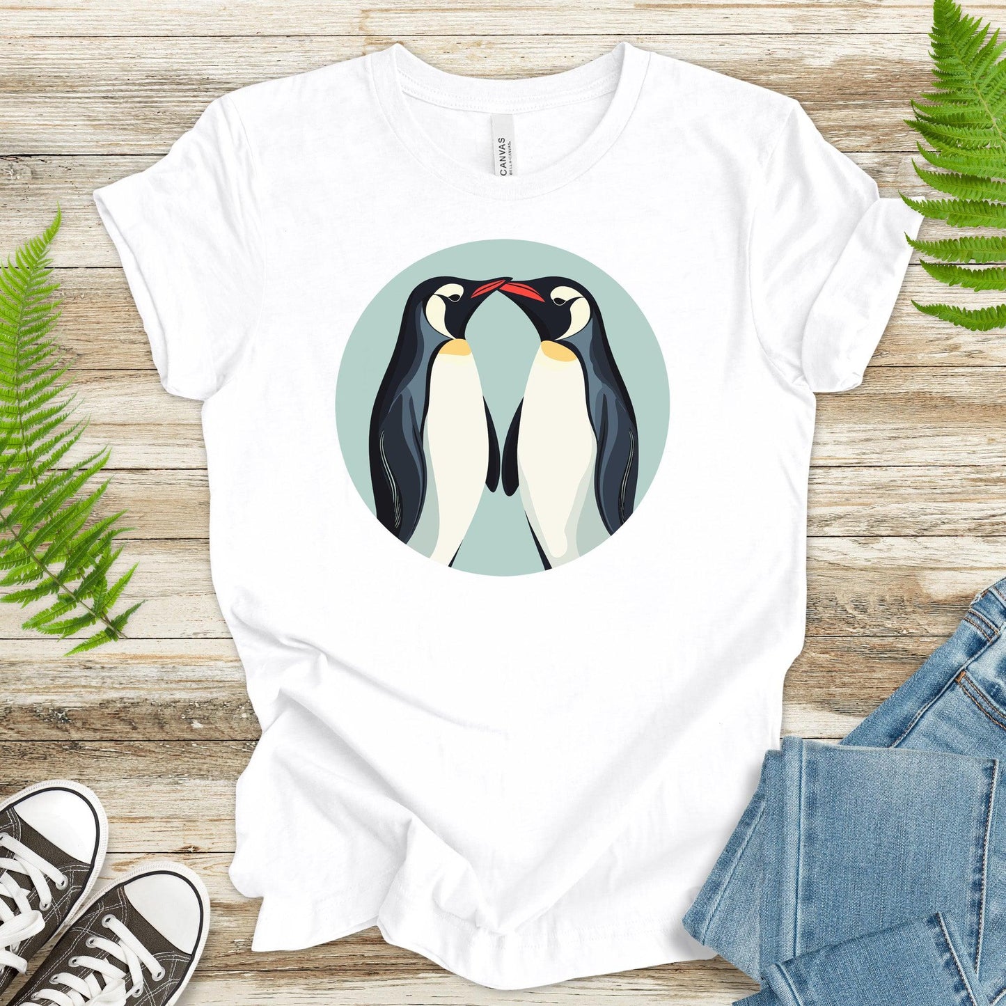 Penguin Partners: The Coolest Love T-Shirt - TShirtree