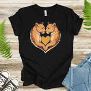 Purrfect Love: Puma Heart T-Shirt - TShirtree