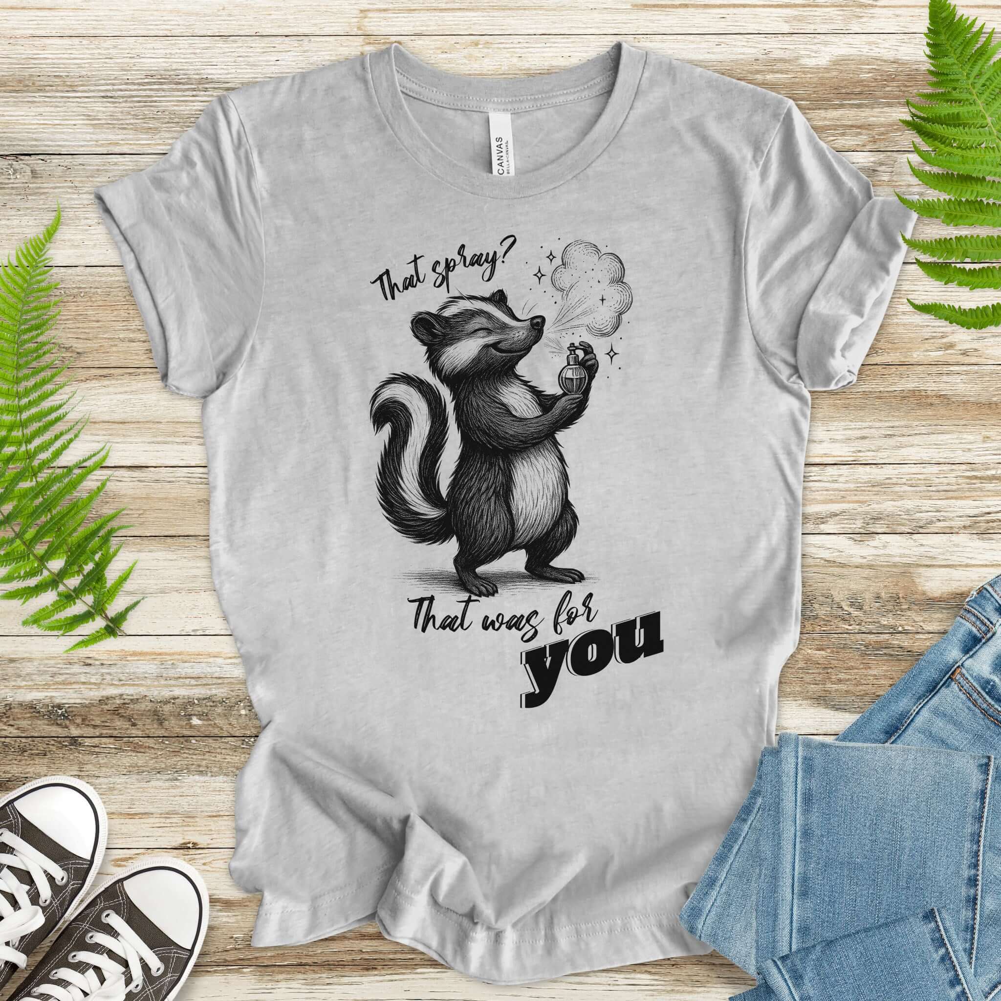 Fancy Skunk Perfume Moment T-Shirt