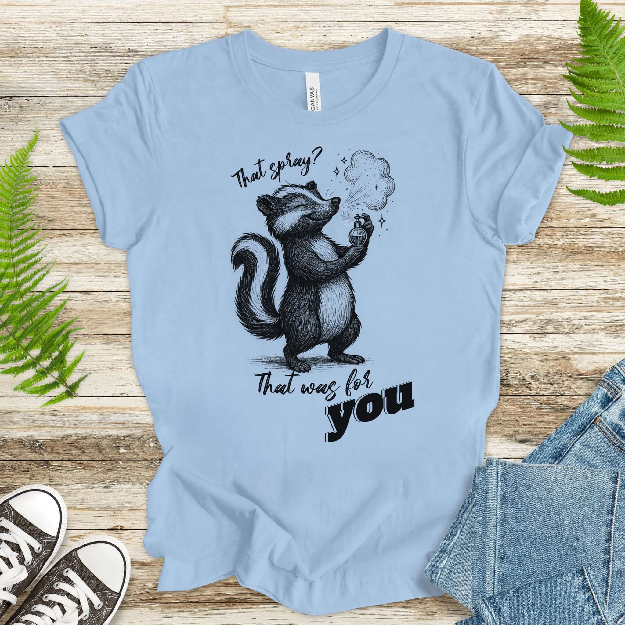 Fancy Skunk Perfume Moment T-Shirt