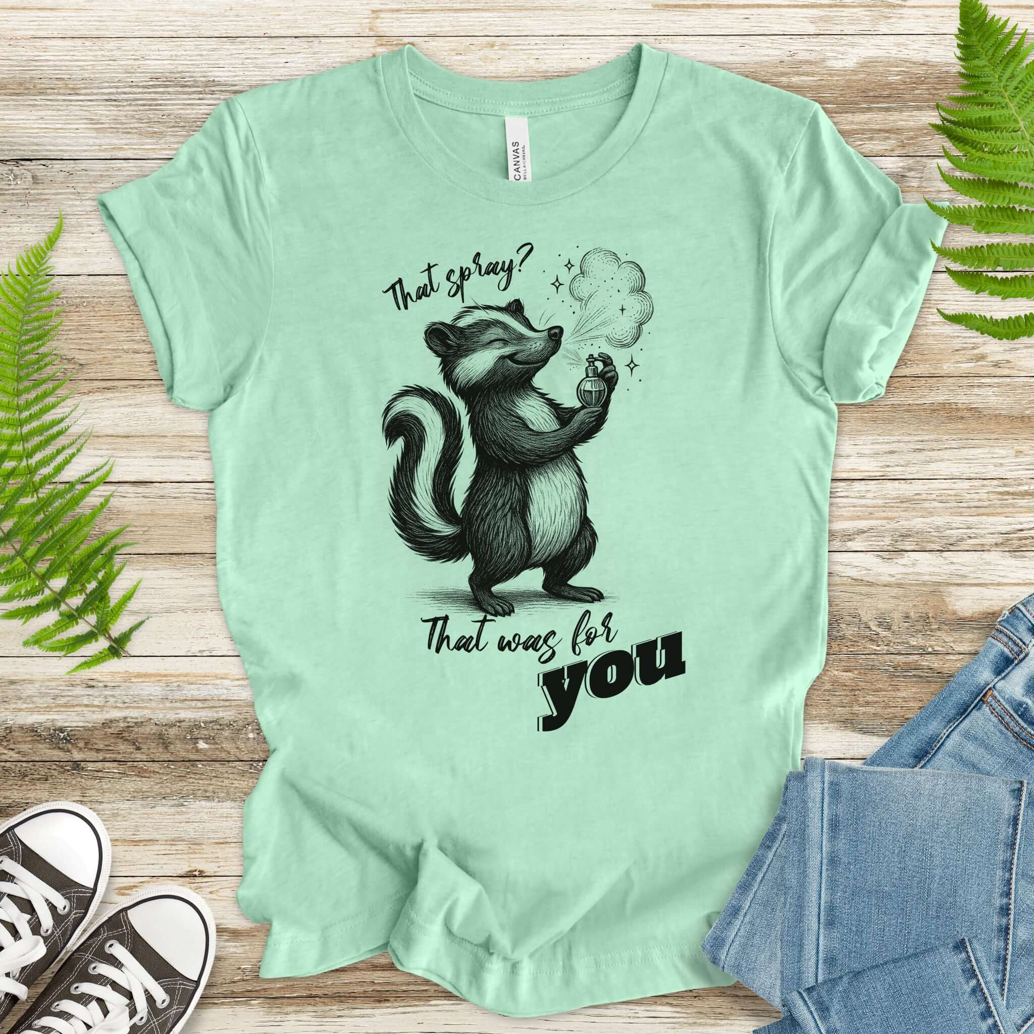 Fancy Skunk Perfume Moment T-Shirt