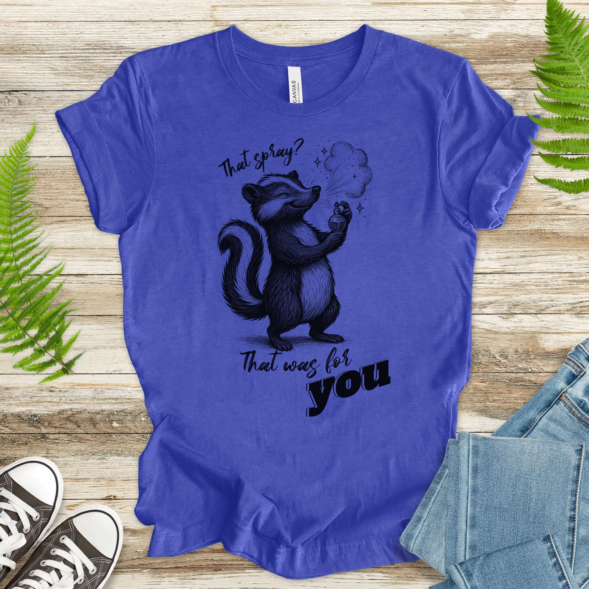 Fancy Skunk Perfume Moment T-Shirt