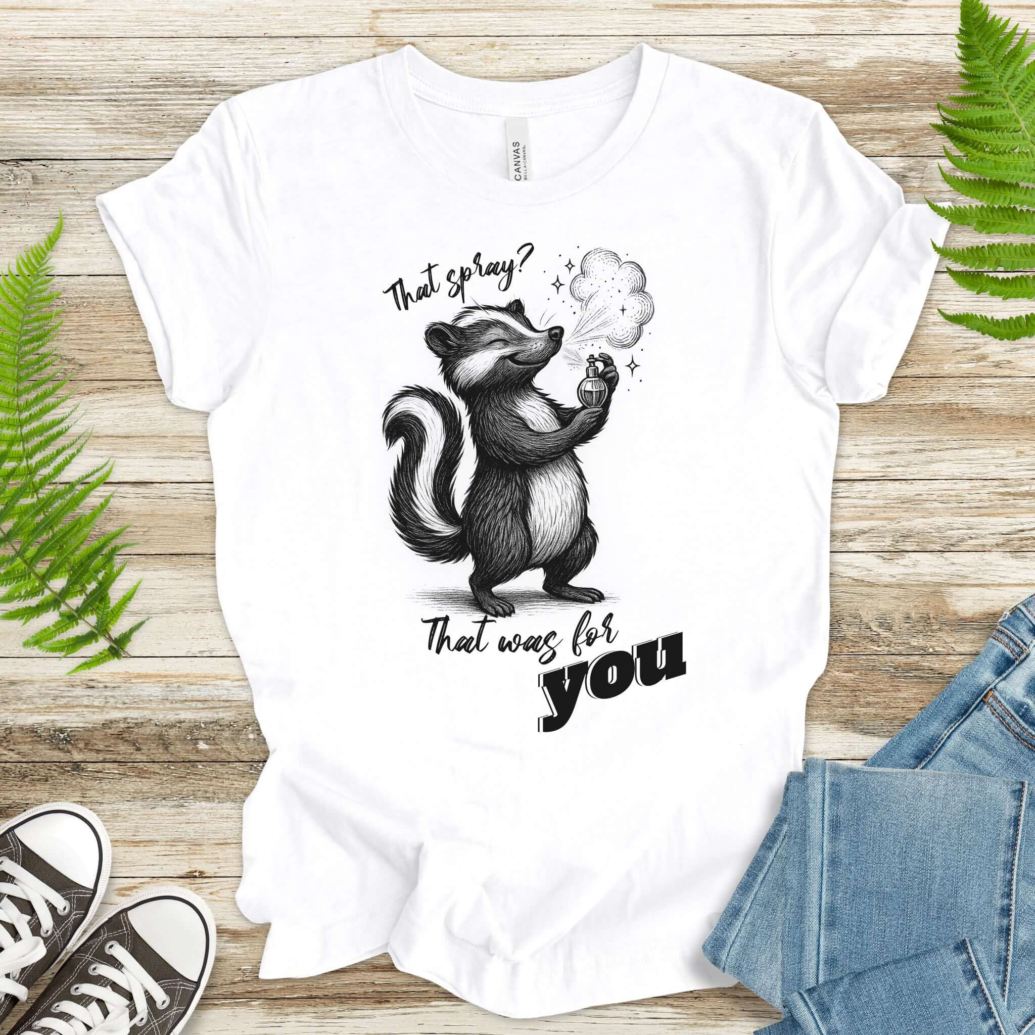 Fancy Skunk Perfume Moment T-Shirt