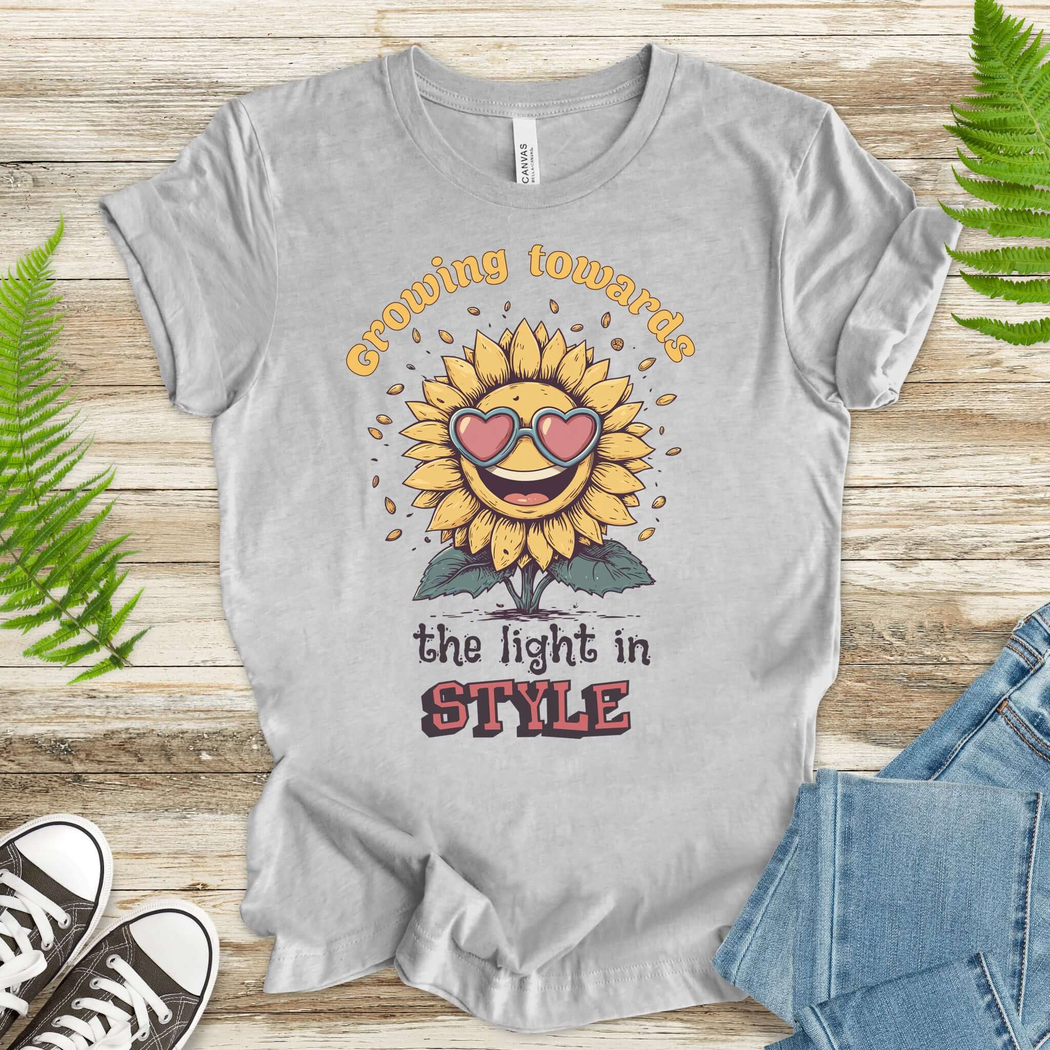 Growing Toward the Light Sunflower T-Shirt