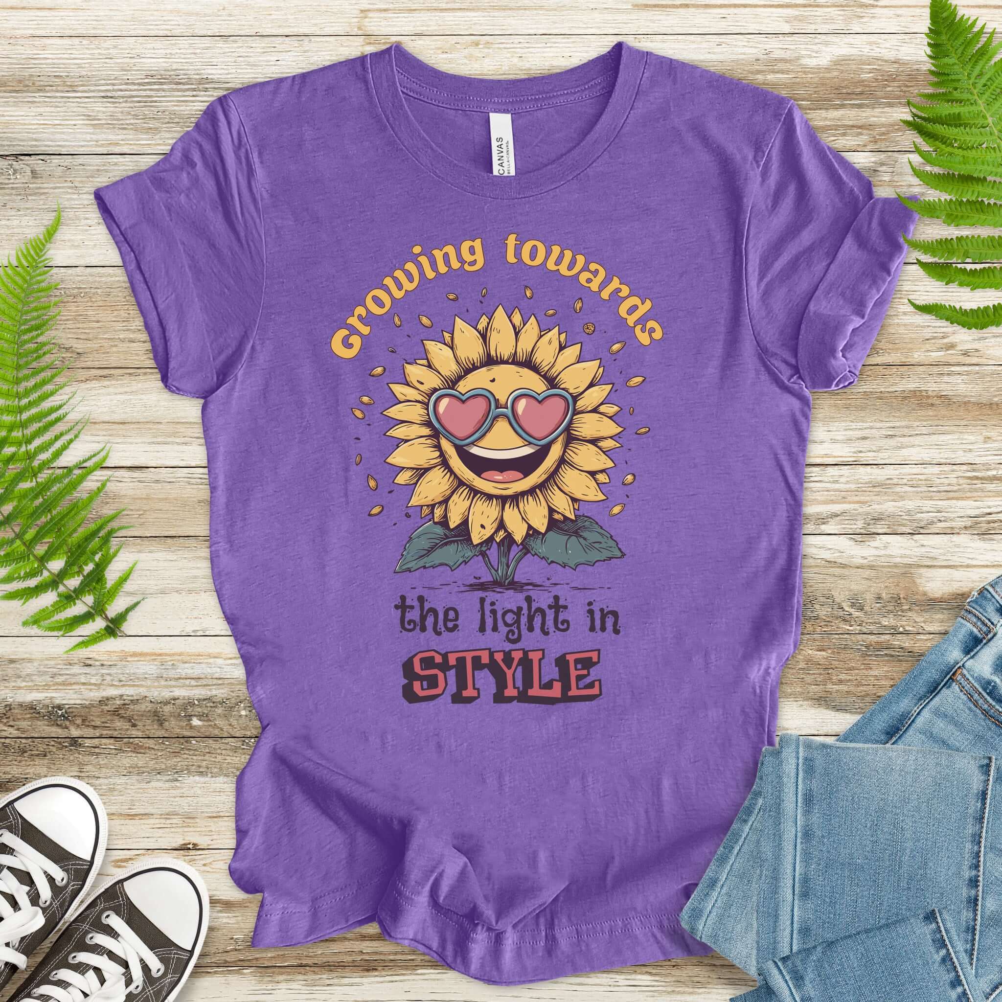 Growing Toward the Light Sunflower T-Shirt