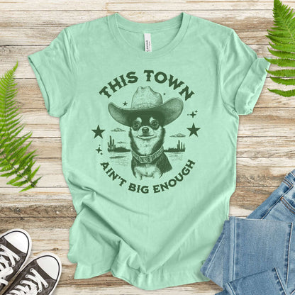 Chihuahua Sheriff Showdown T-Shirt