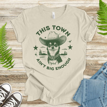 Chihuahua Sheriff Showdown T-Shirt