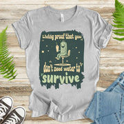 The Cool Cactus Thriving on Style T-Shirt